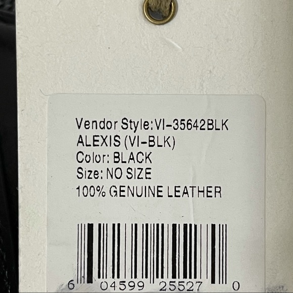 Hobo Alexis Black Leather Shoulder Bag - Picture 5 of 15